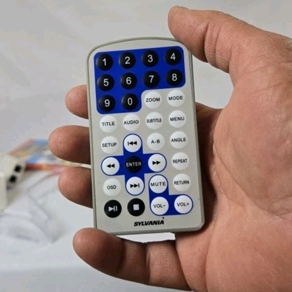 Remote Control Compatible With Salora DVP1038SW DVD - Picture 5 of 5